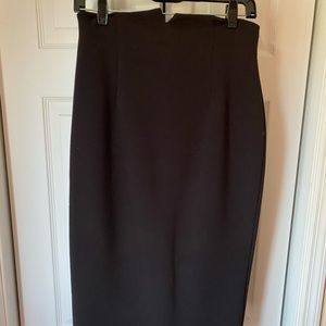 zara basic high waist pencil skirt sz m